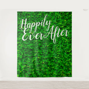 Tenture Fairy Lights de mariage Toile de fond pour un mari