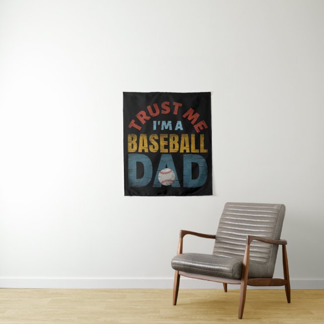 TENTURE FAITES MOI CONFIANCE JE SUIS UN PÈRE DE BASEBALL (En situation)