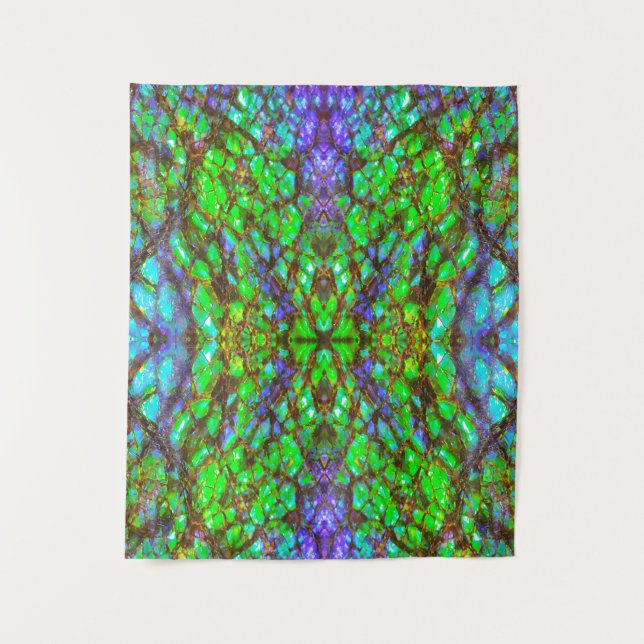 Tenture Falln Peacock Ammolite (Devant)