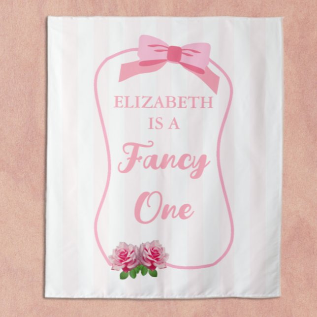 Tenture Fancy One Arc Floral 1er Anniversaire (Créateur téléchargé)
