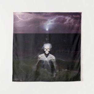 Tenture Fantôme en mer - Peinture à l'huile