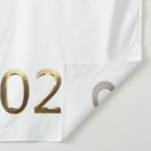 Tenture Faux Gold 2023 du Nouvel An Contexte