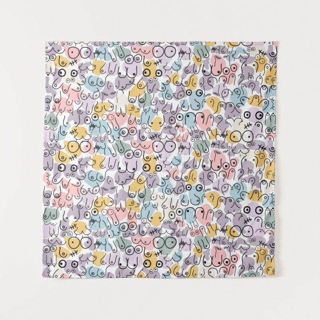 Tenture femme au sein pastel (Devant)