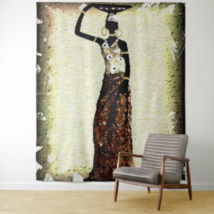 Tenture Femme d'Afrique