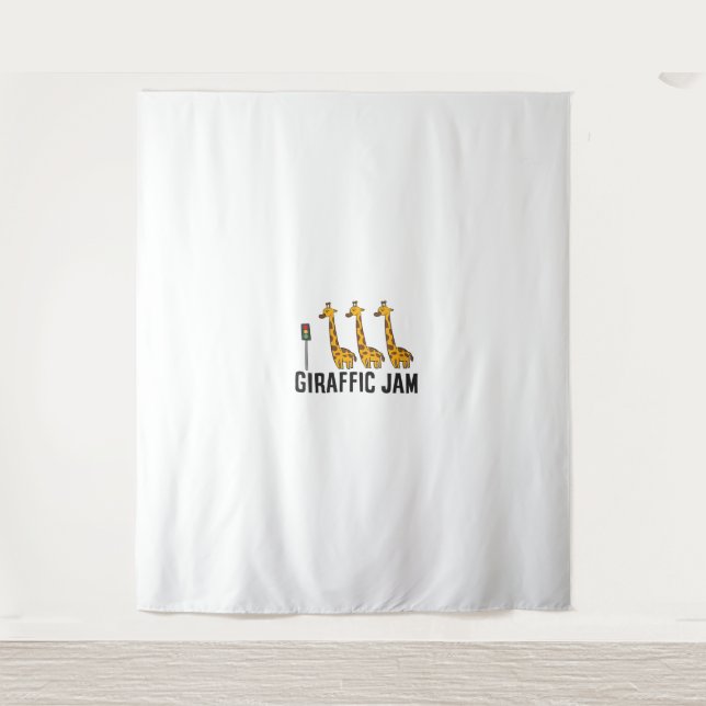 Tenture Femme Giraffic Jam Funny Giraffe Giraffe Pun Cute (Devant)