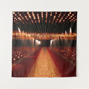 Tenture Festival du tapis rouge : scène glamour.