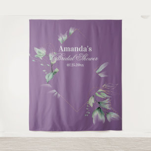 Tenture Fête des mariées de verdure Lavande arrière-plan p