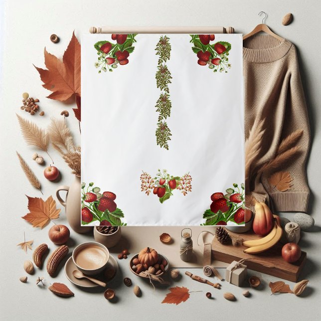 Tenture Feuillage de baies d'automne et d'automne (Fall & Autumn Berry Foliage Tapestry)