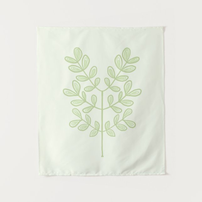 Tenture Feuille botanique (Devant)