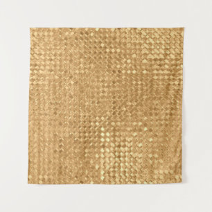 Tenture Feuille d'or sans soudure motif, parties scintilla