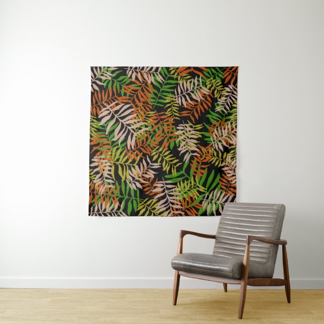 TENTURE FEUILLES DE LA NATURE DE LA JUNGLE (En situation)