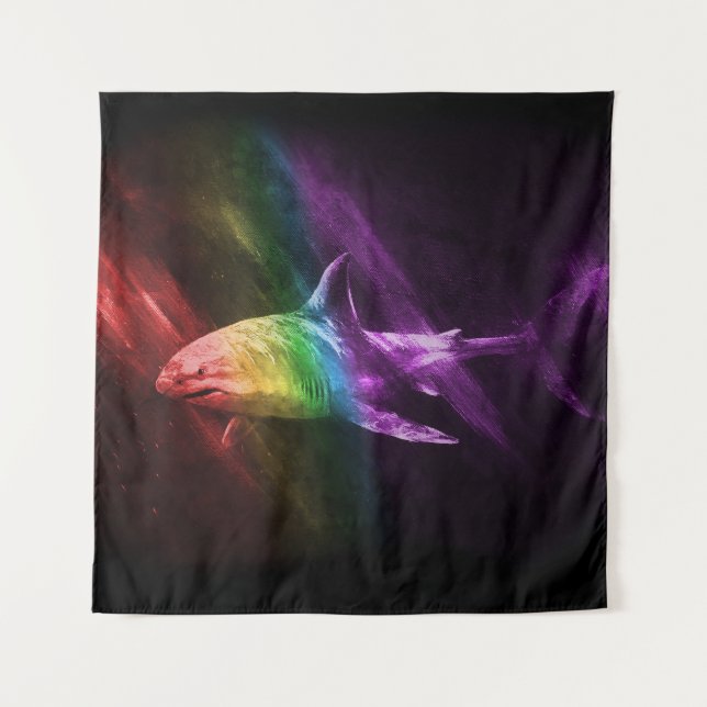 Tenture Fierté de requin (Devant)