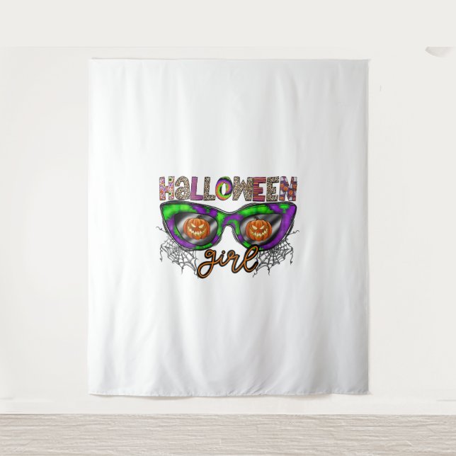 Tenture Fille Halloween (Devant)