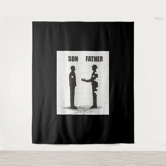 Tenture Fils et père (Devant)