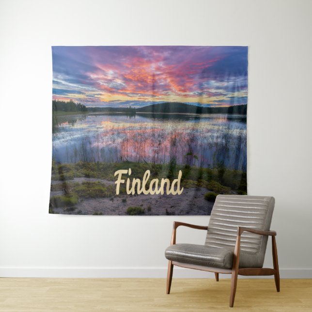 Tenture Finlande Helsinki Europe du Nord (En situation (horizontale))