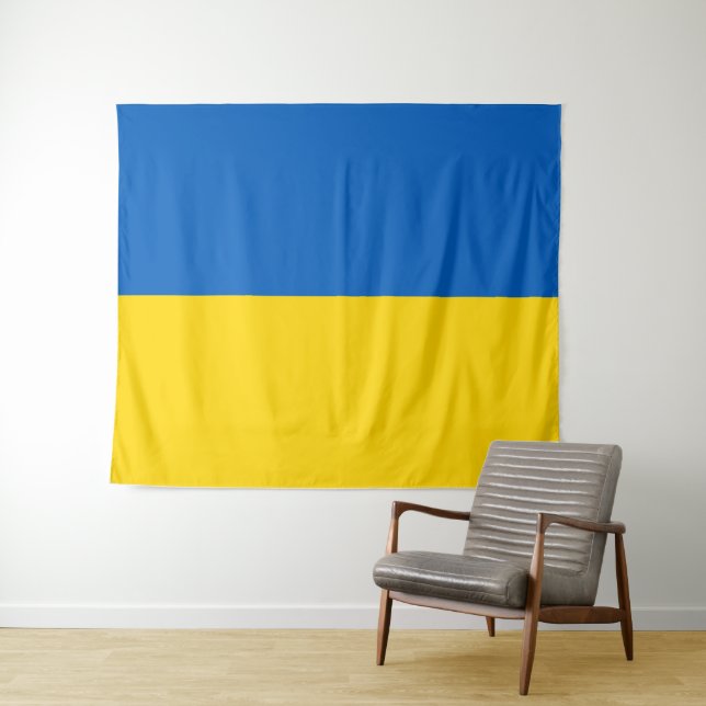 Tenture Flag of Ukraine (En situation (horizontale))