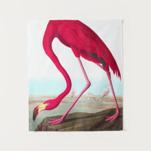 Tenture Flamant rose américain par John James Audubon