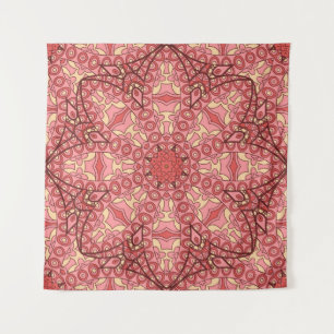Tenture Fleur Abstraite Ethnique, Mandalas Sans Seamless.