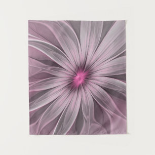 Tenture Fleur de fantaisie abstraite Art fractal floral de