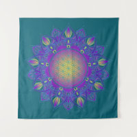 Fleur De Vie - Mandala Indien 3