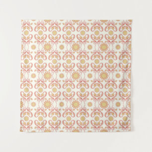 Tenture Fleur vintage Arrière - plan. Motif floral incolor