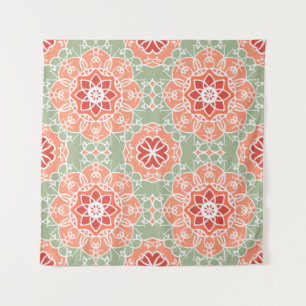 Tenture Fleur vintage Arrière - plan. Motif floral incolor