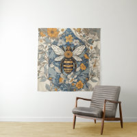 Fleurs d'abeilles vintages et sauvages