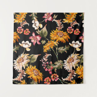 Tenture Fleurs motif magnifique sans couture. Texture de t