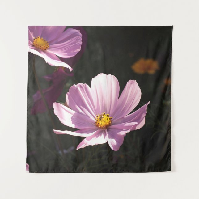 TENTURE FLEURS PURPLE PETALED (Devant)