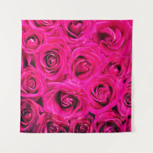Tenture Fleurs roses rose arrière - plan