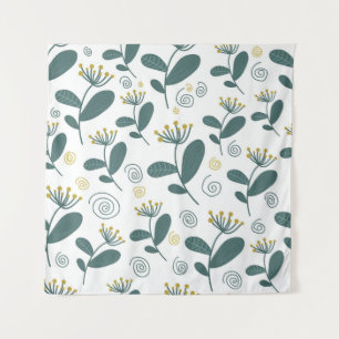 Tenture Fleurs sans coutures arrière - plan dans le style
