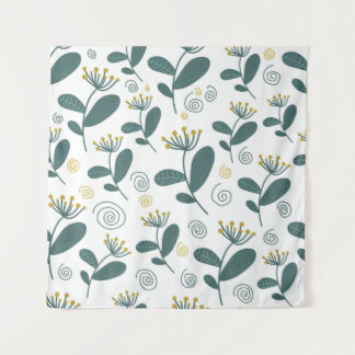 Tenture Fleurs sans coutures arrière - plan dans le style