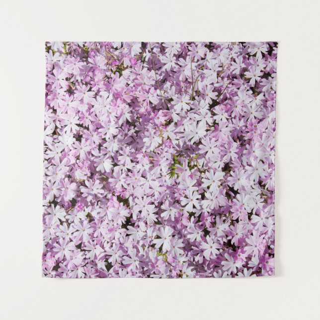 Tenture Fleurs violettes été fleurs fraicheur arrière - pl (Devant)