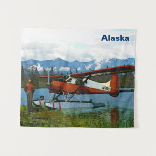 Tenture Floatplane De Havilland Beaver - Alaska