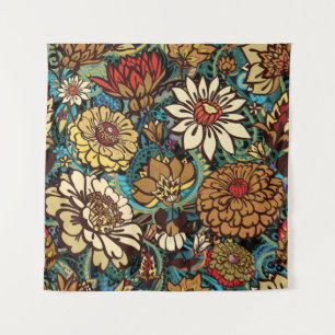 Tenture Floral sans couture motif, design d'impression ori