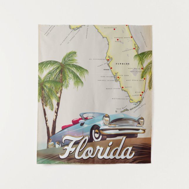 Tenture Floride (Devant)