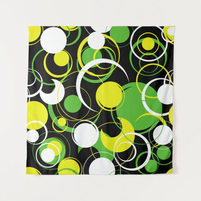 Tenture Flower pattern drawingabstract,art,background,back (Devant)