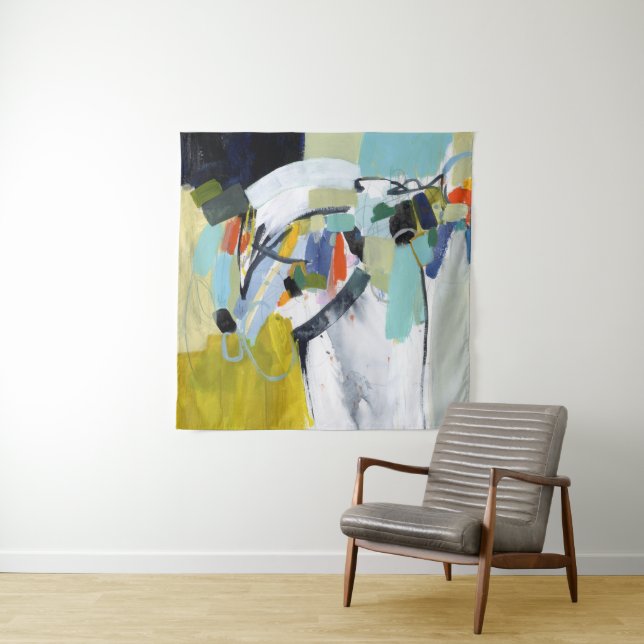 Tenture Foire de Scarborough - Abstrait (En situation)