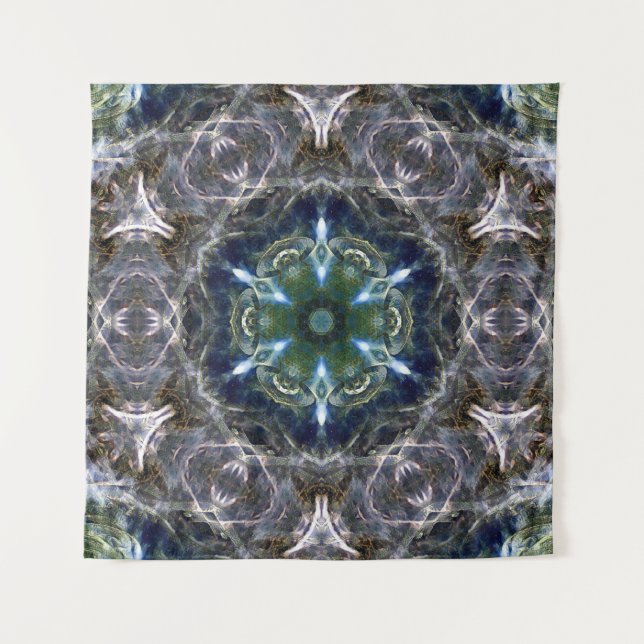 Tenture Folk Mandala (Devant)