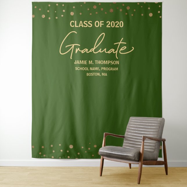 Tenture Fond de cérémonie de remise des diplômes de la pro (En situation)
