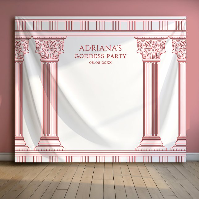 Tenture Fond de décor de colonnes de fête de déesse (Créateur téléchargé)