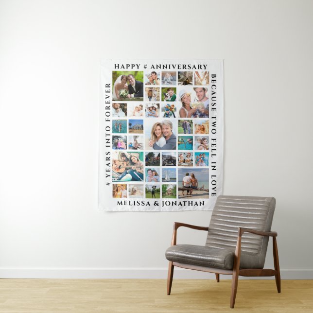 Tenture Fond de décor de fête pour collage photo d'anniver (En situation)