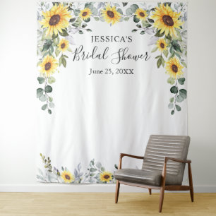 Tenture Fond de décor de mariage élégant eucalyptus pour s