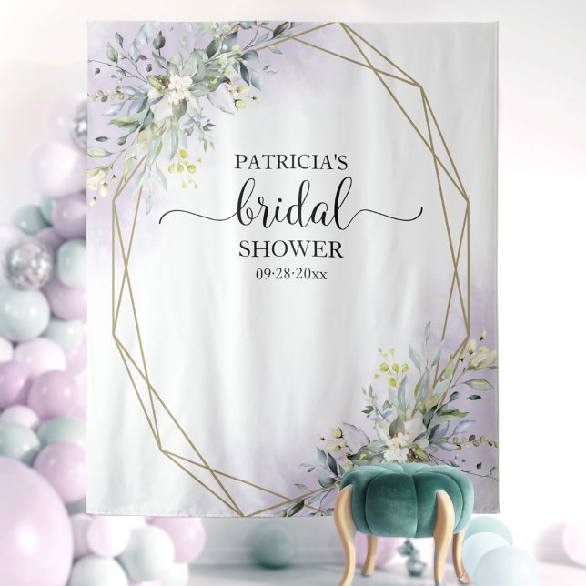 Tenture Fond de Décor de Réception de Mariage avec Verdure (Créateur téléchargé)