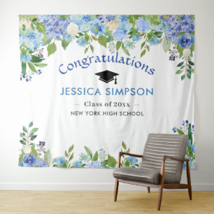 Tenture Fond de décor photo de remise de diplômes avec des