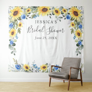 Tenture Fond de décor photo élégant pour Baby Shower sur l