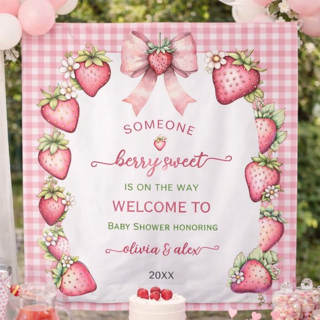 Tenture Fond de décor pour baby shower avec nœud papillon  (Créateur téléchargé)