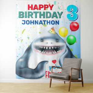 Tenture Fond de décor pour fête d'anniversaire de enfants 
