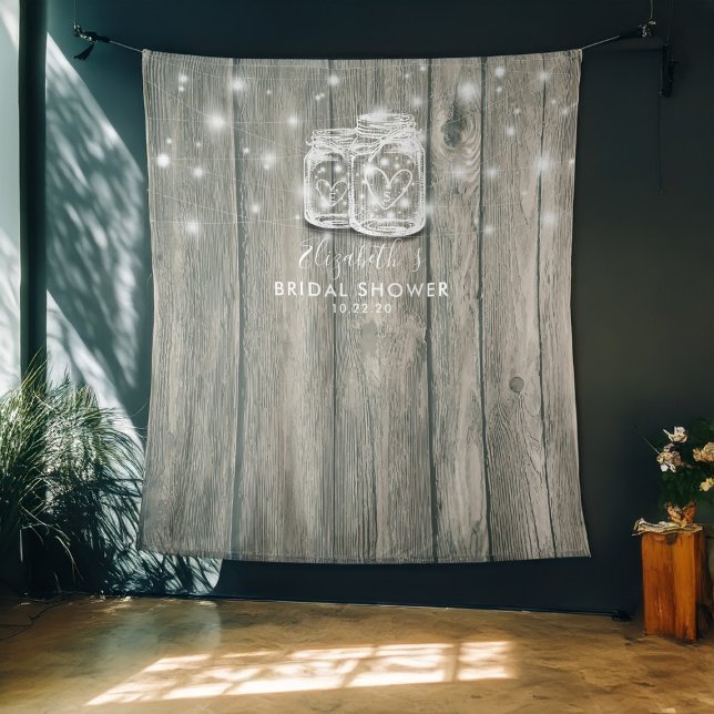 Tenture Fond de décor pour photo de douche de mariée avec  (Créateur téléchargé)