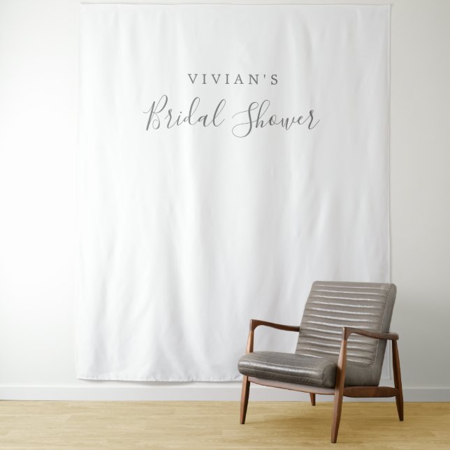 Tenture Fond de décor pour photo de fête de mariage minima (En situation)